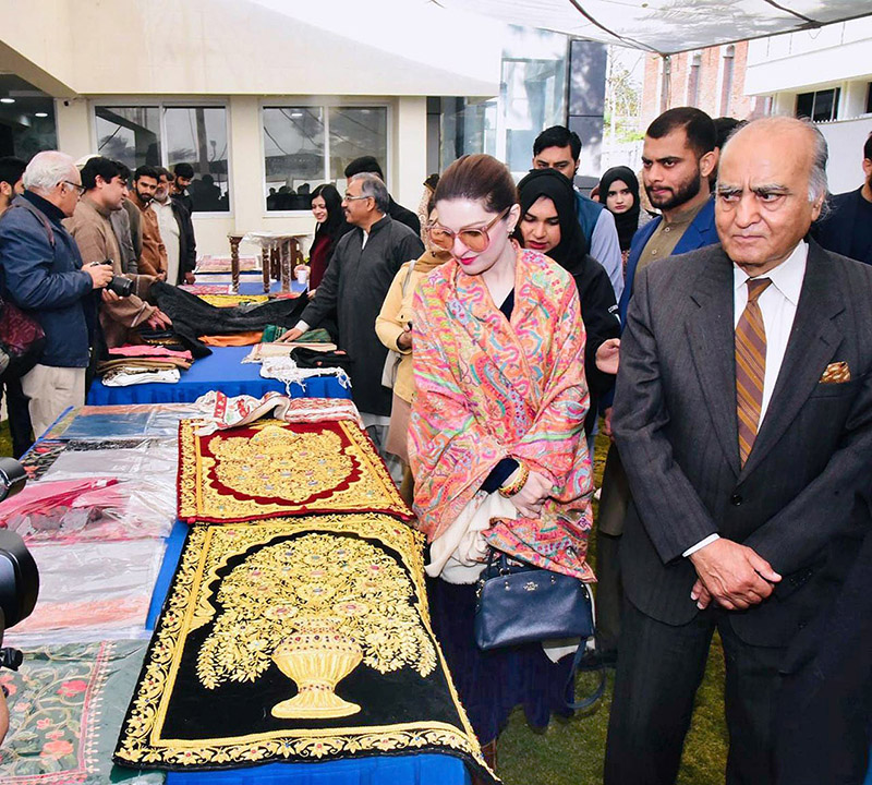 Special Assistant to Prime Minister for Human Rights and Women Empowerment Mushaal Hussein Mullick addressing a seminar organized by The India Study Center in Institute of Strategic Studies