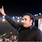Chairman Pakistan People’s Party, Bilawal Bhutto Zardari addresses a public gathering during Election Campaign