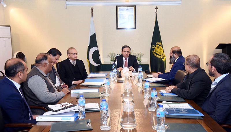 Caretaker Federal Minister for IT and Telecommunication, Dr. Umar Saif chairing 6th Board of Directors meeting of National Information Technology Board (NITB)