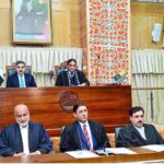 Caretaker Prime Minister Anwaar-ul-Haq Kakar attends Special Session of AJK Legislative Assembly