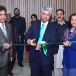 Caretaker Federal Minister for Information and Broadcasting Murtaza Solangi inaugurates "the Media Coordination and Facilitation Center" for Election Coverage at the Principal Information Department, Federal Information Secretary Ms. Shahera Shahid and Principal Information Officer Dr. Tariq Mahmood Khan also present on the occasion.