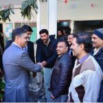 Caretaker Prime Minister Anwaar-ul-Haq Kakar visits various polling stations for the General Elections 2024 in Islamabad and Rawalpindi
