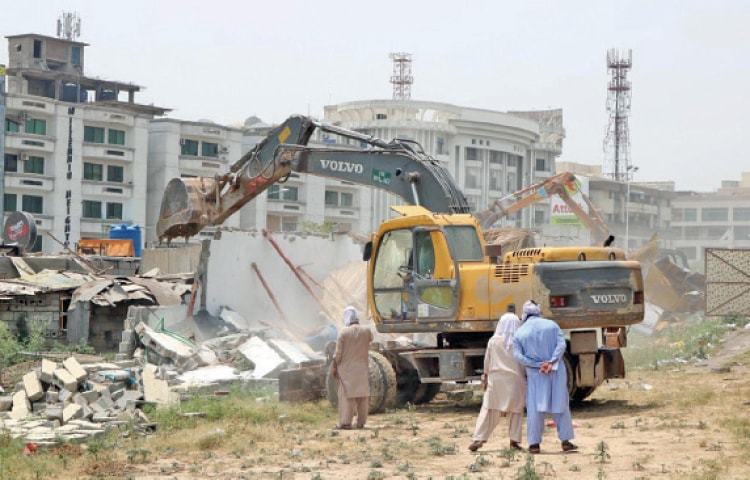 Action against illegal commercial use of residential buildings in G-13, G-14 in full swing