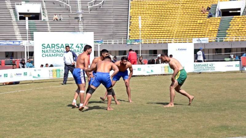 7 matches decided in National Kabaddi C’ship