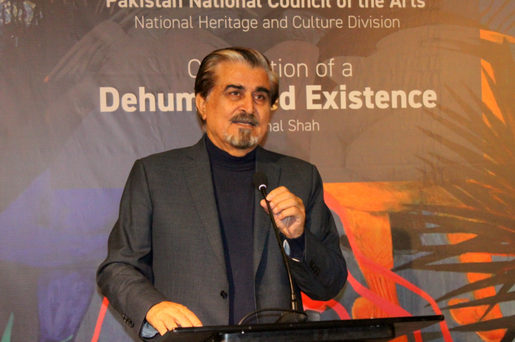 Jamal Shah's painting exhibition unveiled at PNCA