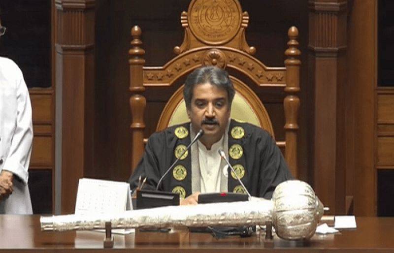 Syed Awais Shah secures 111 votes ,becomes Speaker