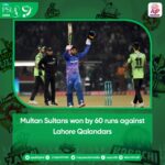 Multan Sultans snub Lahore Qalandars for sixth consecutive defeat in HBL PSL 9
