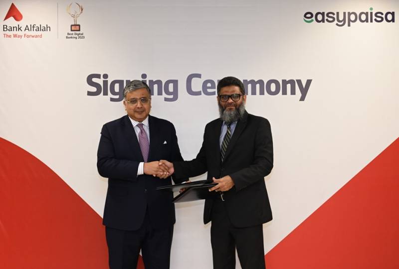Easypaisa partners with Bank Alfalah for International Remittances