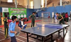 Sports games held in Degree college larkana