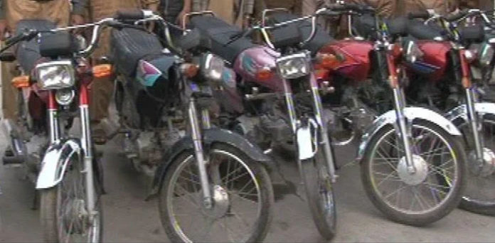 Four motorcycle lifters arrested in Attock