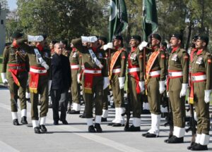 PM, cabinet members visit GHQ