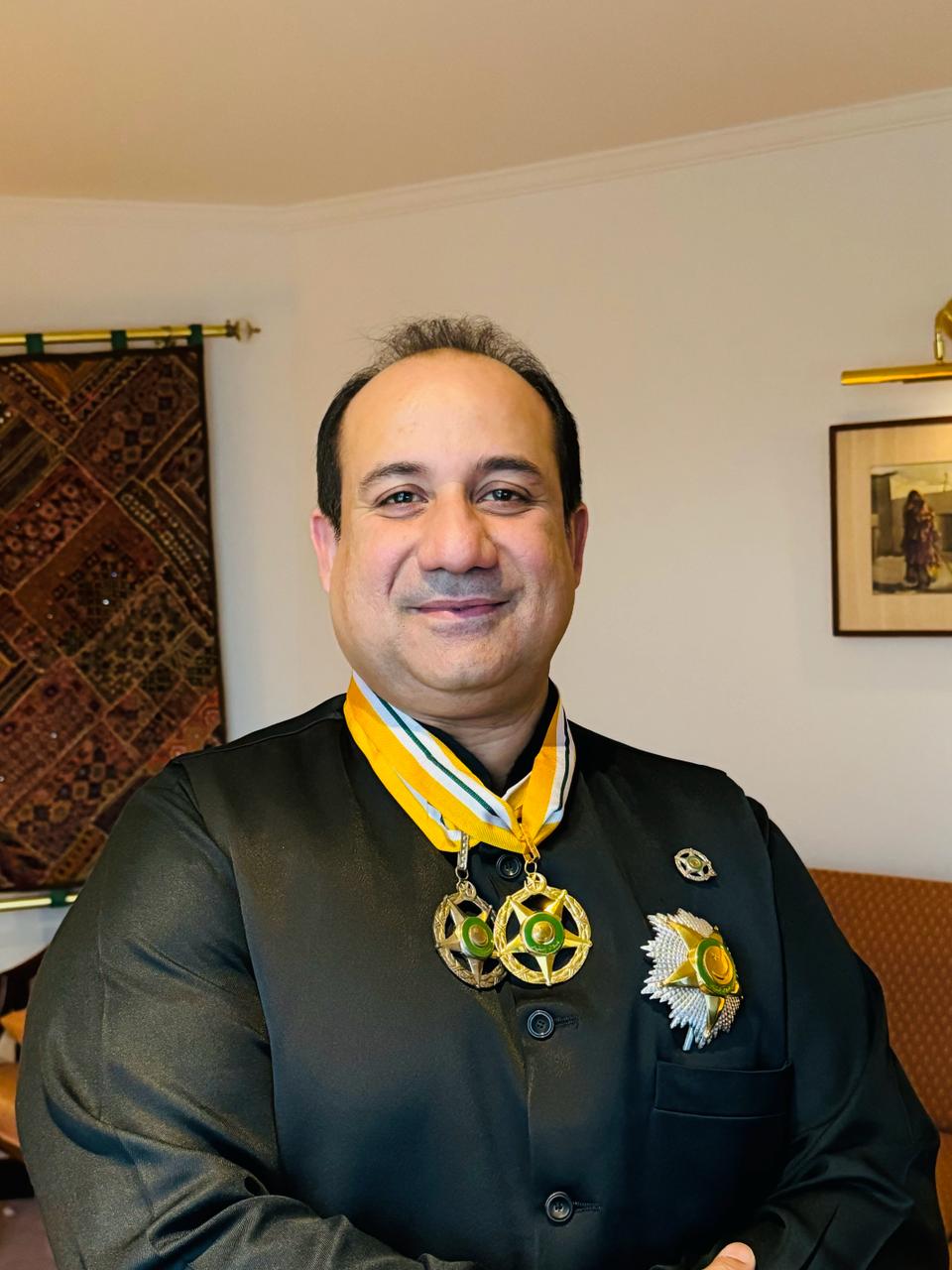 Ustad Rahat Fateh Ali Khan honored with 'Hilal-e-Imtiaz' for musical excellence