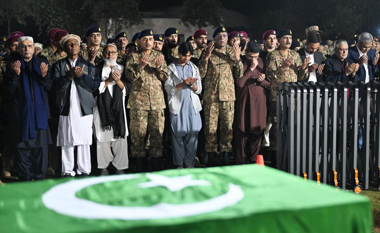 Funeral prayers of North Waziristan terrorist attack held