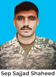 Five soldiers among two officers embraced martyrdom, six terrorists killed in thwarting North Waziristan attack