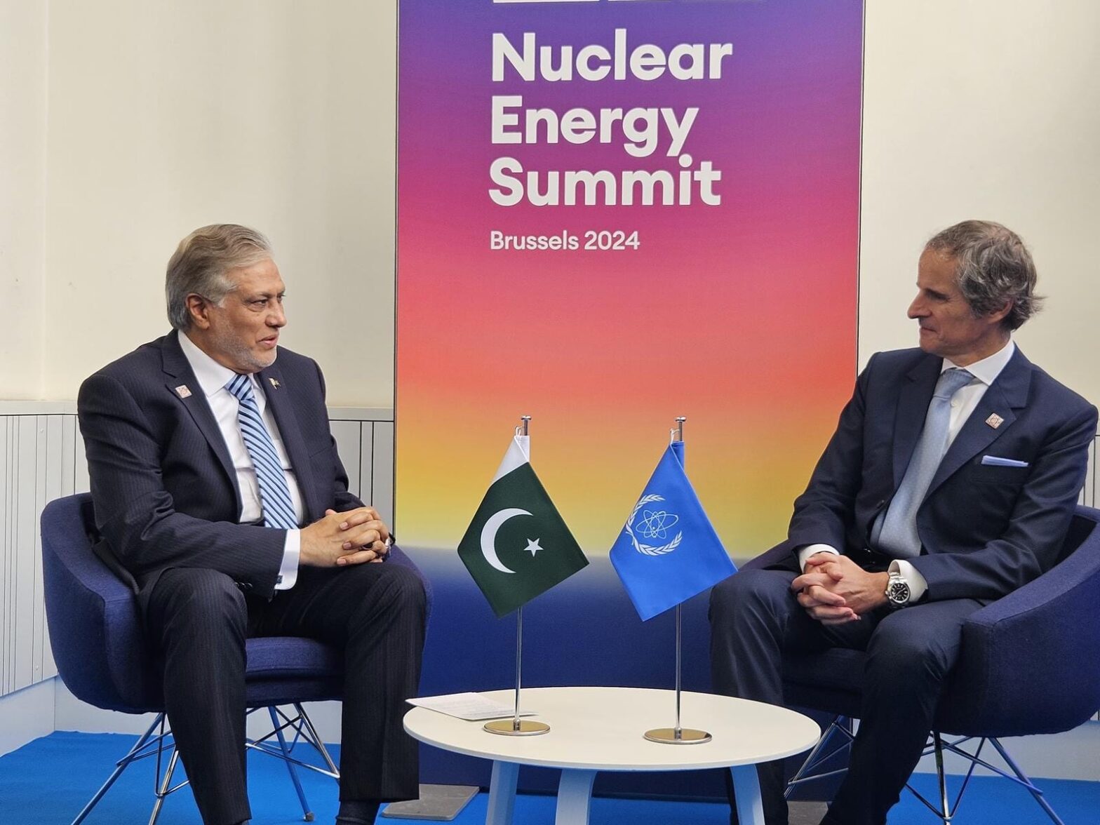 FM, DG IAEA discuss issues related to nuclear energy