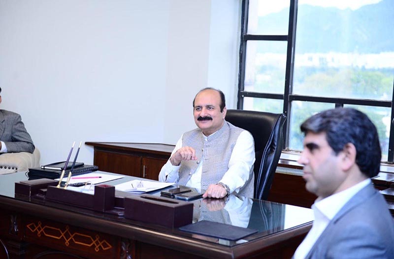 Rana Mashhood Ahmad khan took charge as the Chairman of Prime Minister's Youth Programme.