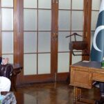 Speaker of the Punjab Assembly Malik Muhammad Ahmad Khan calls on Prime Minister Muhammad Shehbaz Sharif