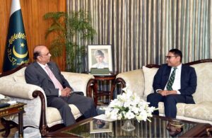 The Ambassador-Designate of Pakistan to Cote d'Ivoire, Mr Mahmood Akhtar Mahmood, called on President Asif Ali Zardari, at Aiwan-e-Sadr.