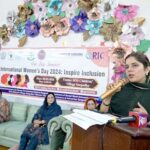 Assistant Commissioner Sargodha Amna Ehsan Tarar addressing to the International Women Day orgainzed by NCHD at SoS Children Village.