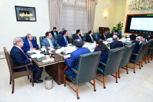 Prime Minister Muhammad Shehbaz Sharif chairs a meeting regarding IT and Telecom Sector.