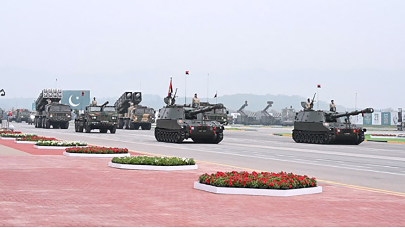 Pakistan Army tanks participate in Pakistan Day 2024 parade ceremony, at Shakarparian Parade Ground Pakistan Army tanks participate in Pakistan Day 2024 parade ceremony, at Shakarparian Parade Ground