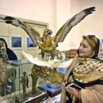 Vice Chancellor University of Sargodha Prof. Dr. Qaisar Abbas visiting different stalls during Research Arena Exhibition held at University of Sargodha