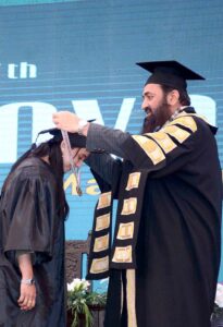 Governor Punjab Baleegh ur Rehman is addressing the 27th convocation of the University of Agriculture Faisalabad (UAF).