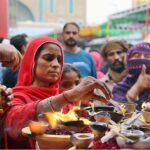 Devotees performing dhamal at the shrine of Hazrat Lal Shahbaz Qalandar on the occasion of 772nd urs celebrations