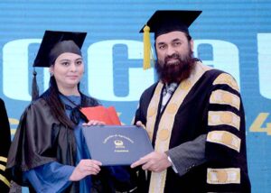 Governor Punjab Baleegh ur Rehman is addressing the 27th convocation of the University of Agriculture Faisalabad (UAF).