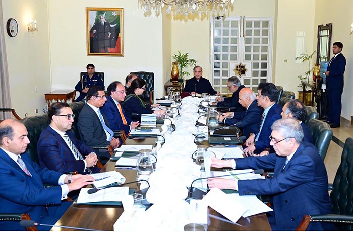 Prime Minister Muhammad Shehbaz Sharif chairs a meeting regarding petroleum sector