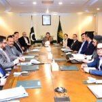 Minister of State for IT and Telecommunication, Shaza Fatima Khawaja chairing a briefing on the working and projects of Ministry of IT&Telecom