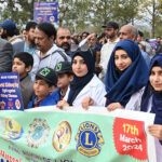 Large number of people participating in a Walk to “Raise Awareness About Kidney Diseases Their Precautions & Treatment in Pakistan" at Mehran Gate F-9 Park
