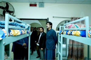Provincial Minister for Social Welfare and Baitul-Mal Sohail Shaukat butt Visit Darul Aman end shelter Home