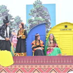 The float of Khyber Pakhtunkhwa showcases the culture of the province participates in Pakistan Day 2024 parade ceremony, at Shakarparian Parade Ground