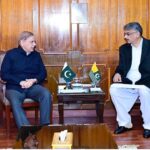 Prime Minister Muhammad Shehbaz Sharif meets with Prime Minister of Azad Jammu and Kashmir Chaudhry Anwaar-ul-Haq