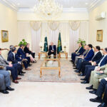 Chief Executive Officer of Barrick Gold, Mark Bristow along with a delegation calls on Prime Minister Muhammad Shehbaz Sharif