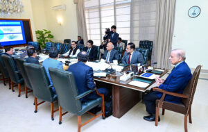 Prime Minister Muhammad Shehbaz Sharif chairs a meeting regarding implementation of Track and Trace System