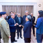 Prime Minister Muhammad Shehbaz Sharif visits the Chinese Embassy, and met with Chinese Ambassador Jiang Zaidong to offer condolence over the death of Chinese nationals in a suicide attack in District Shangla