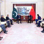 Prime Minister Muhammad Shehbaz Sharif visits the Chinese Embassy, and met with Chinese Ambassador Jiang Zaidong to offer condolence over the death of Chinese nationals in a suicide attack in District Shangla