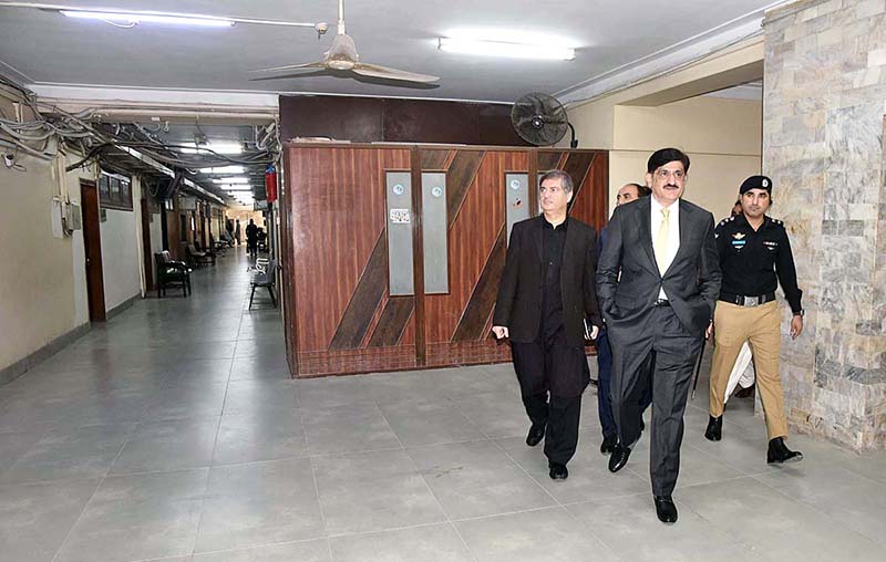 Sindh Chief Minister Syed Murad Ali Shah pays a surprise visit to the New Secretariat