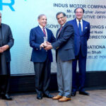 Prime Minister Muhammad Shehbaz Sharif presents awards to the highest taxpayers and exporters of the country at the Tax Excellence Awards 2024