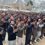 People offering Dua during Nimaz-e-Jumma in the holy month of Ramazan
