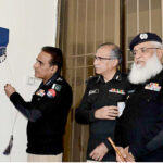 IG Police Abdul Khaliq Sheikh inaugurating new Trauma Centre building at Police Line