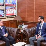 Mr.Jiang Zaidong, Ambassador of the People's Republic of China called on Attaullah Tarar, Federal Minister for Information and Broadcasting