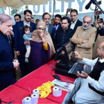 Prime Minister Muhammad Shehbaz Sharif visits various special distribution points of Utility Stores Corporation set up- with regard to PM's Ramzan Relief 2024