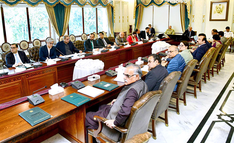 Prime Minister Muhammad Shehbaz Sharif chairs a meeting regarding reforms in Pakistan's IT sector