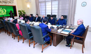 A delegation of Pakistan Broadcasters Association calls on Prime Minister Muhammad Shehbaz Sharif