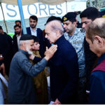 Prime Minister Muhammad Shehbaz Sharif visits various special distribution points of Utility Stores Corporation set up- with regard to PM's Ramzan Relief 2024