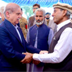 Prime Minister Muhammad Shehbaz Sharif offers condolences to the family of Captain Ahmed Badar Shaheed at their residence