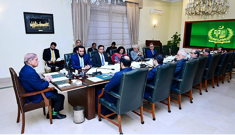 A delegation of Pakistan Broadcasters Association calls on Prime Minister Muhammad Shehbaz Sharif